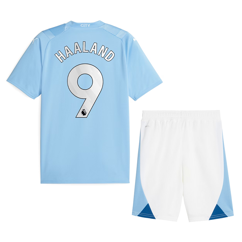 Camiseta Haaland 9 Manchester City 2023/2024 Home Niño Kit